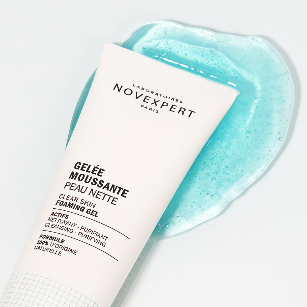 skin product on top of liquid